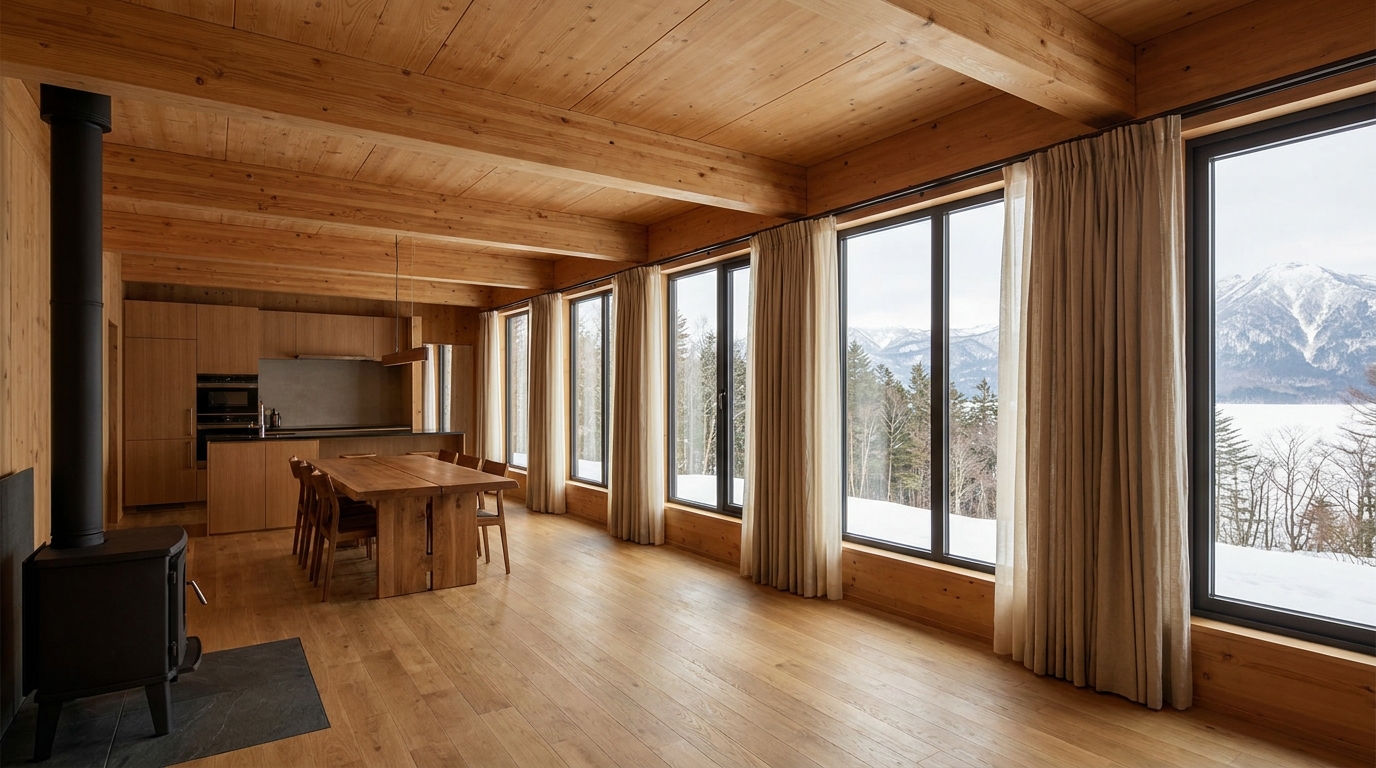 西の小屋 内観
