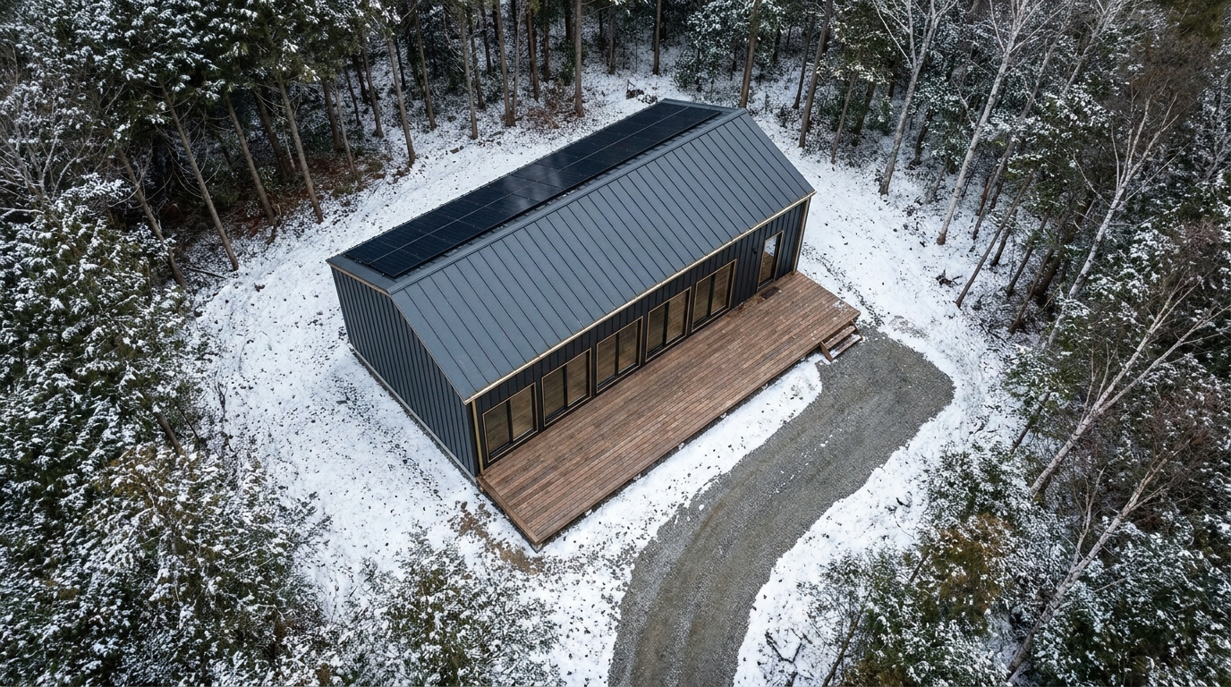 月の小屋 配置