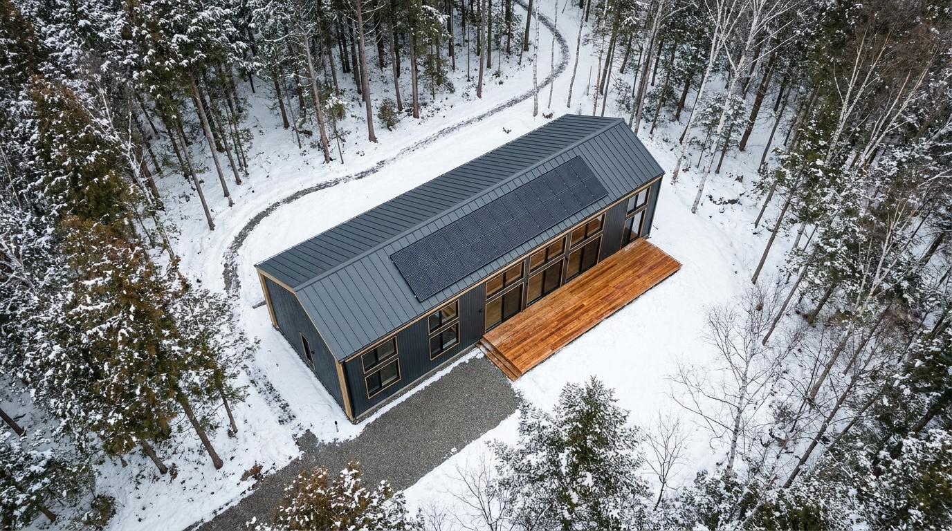 霧の小屋 配置