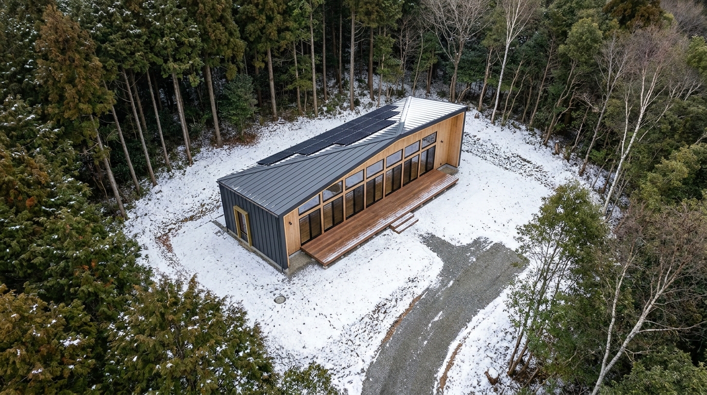 南の小屋 配置