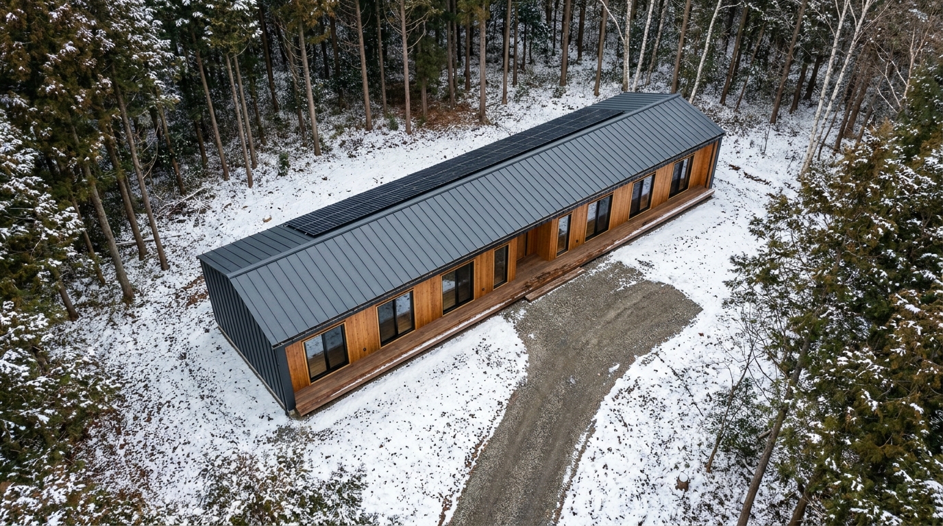 霧の小屋 配置