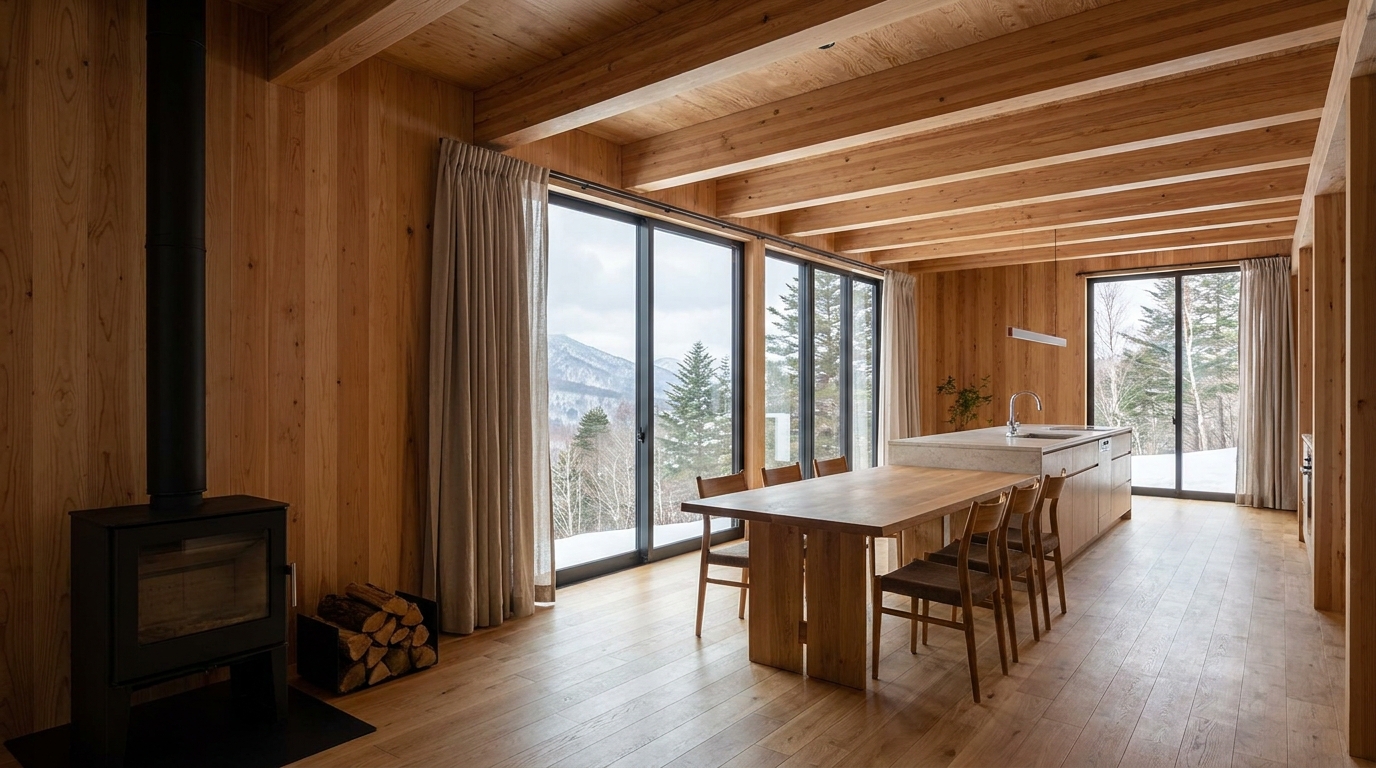 星の小屋 内観