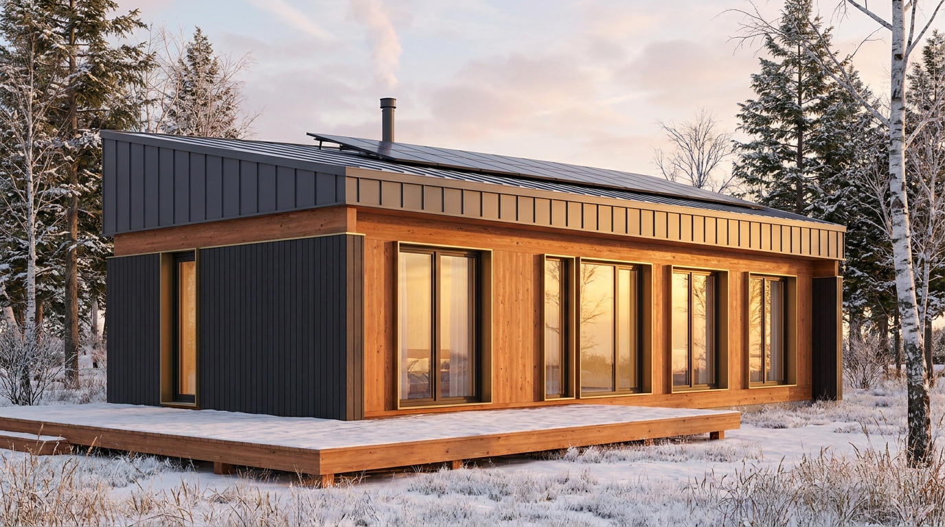 南の砦 外観 — AI render based on BIM specs