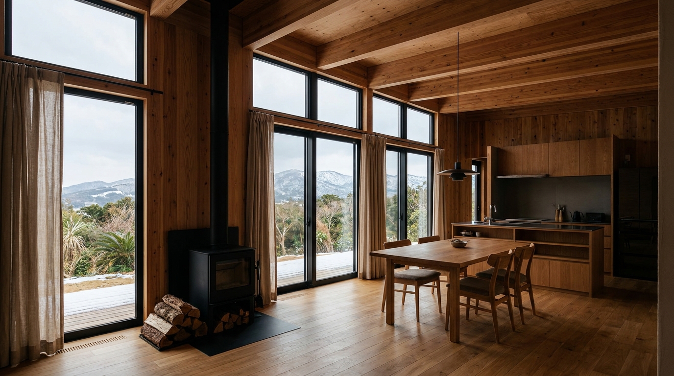 東の小屋 内観