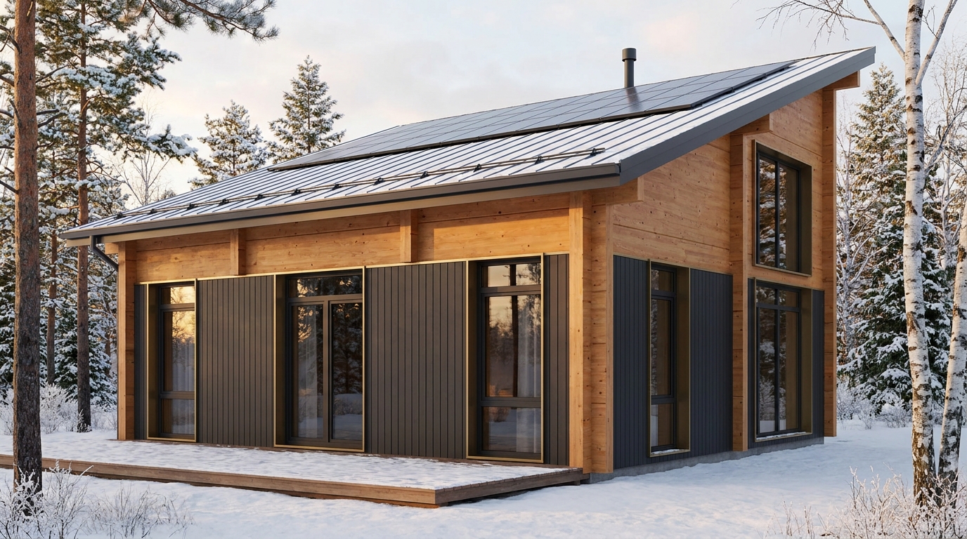 月の蔵 外観 — AI render based on BIM specs