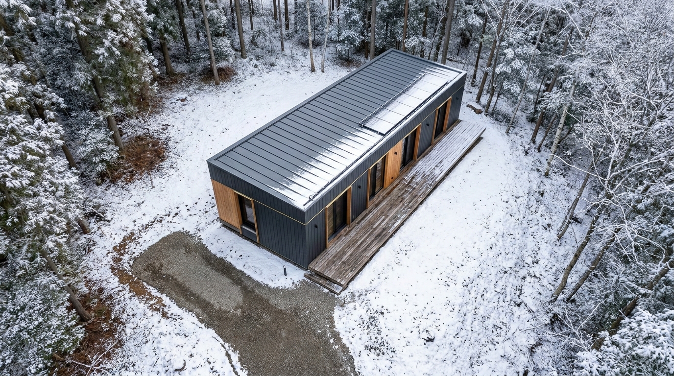 北の小屋 配置
