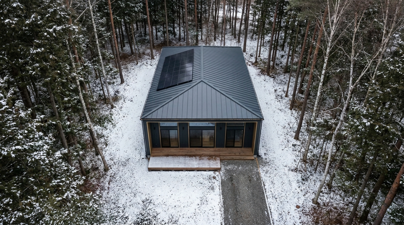 森の小屋 配置