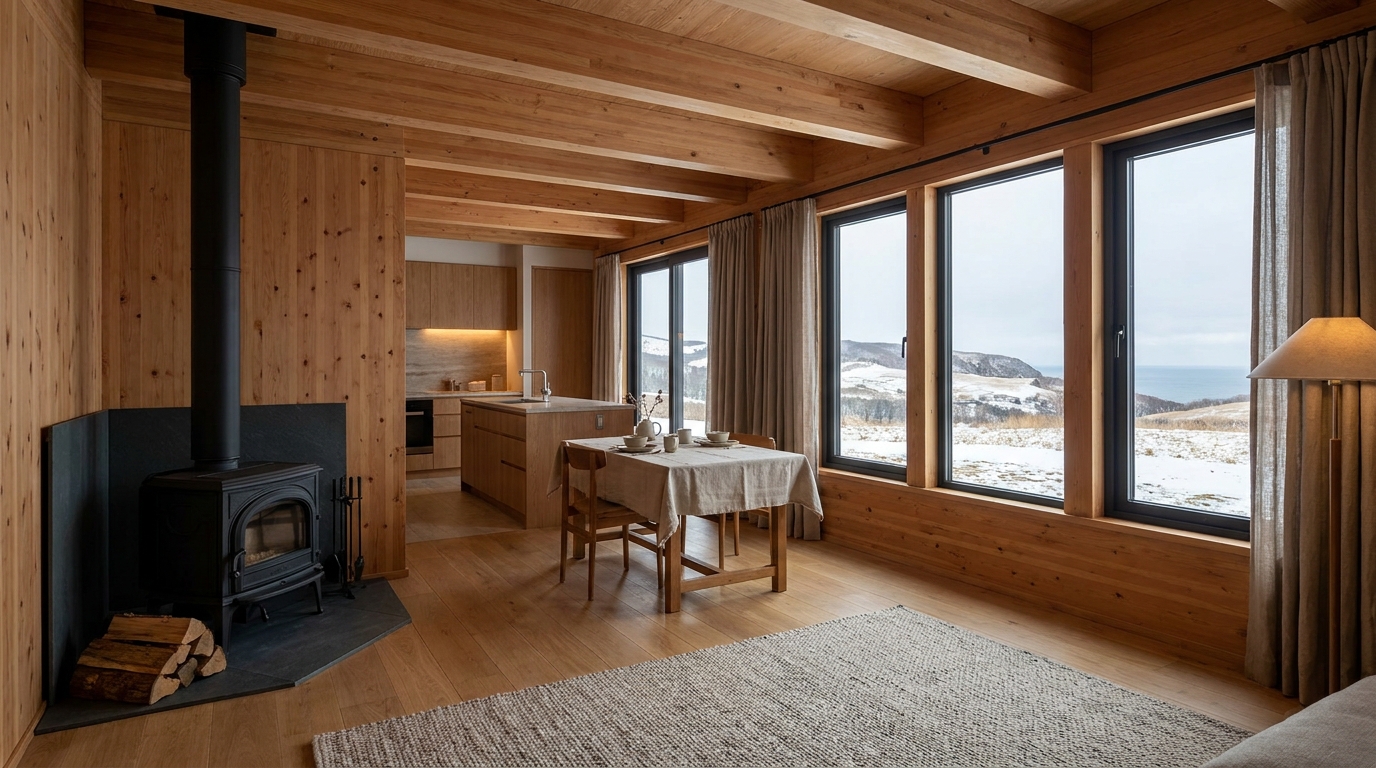 東の小屋 内観