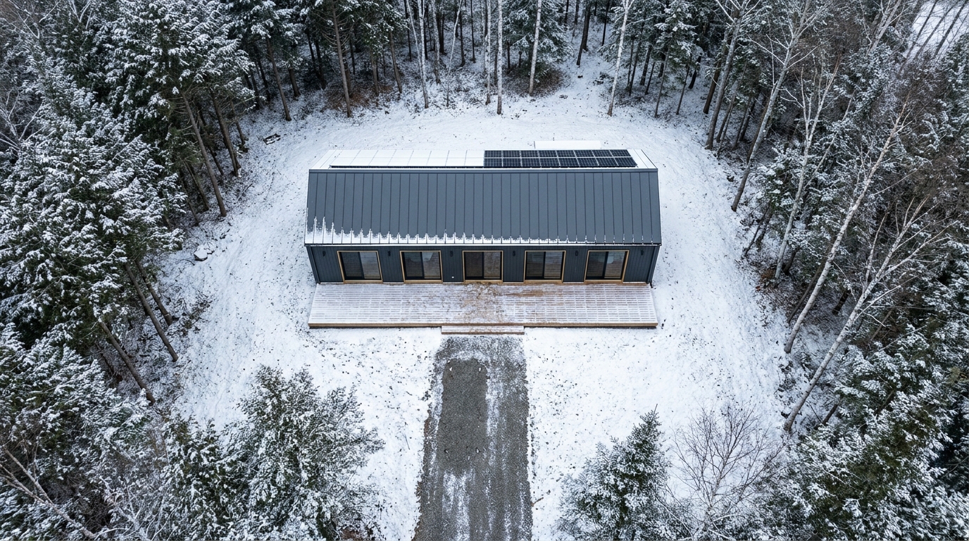 東の小屋 配置