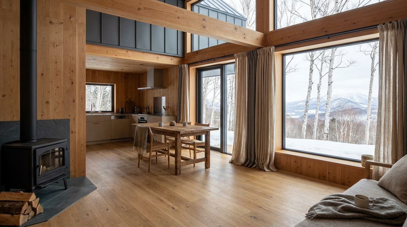 東の小屋 内観