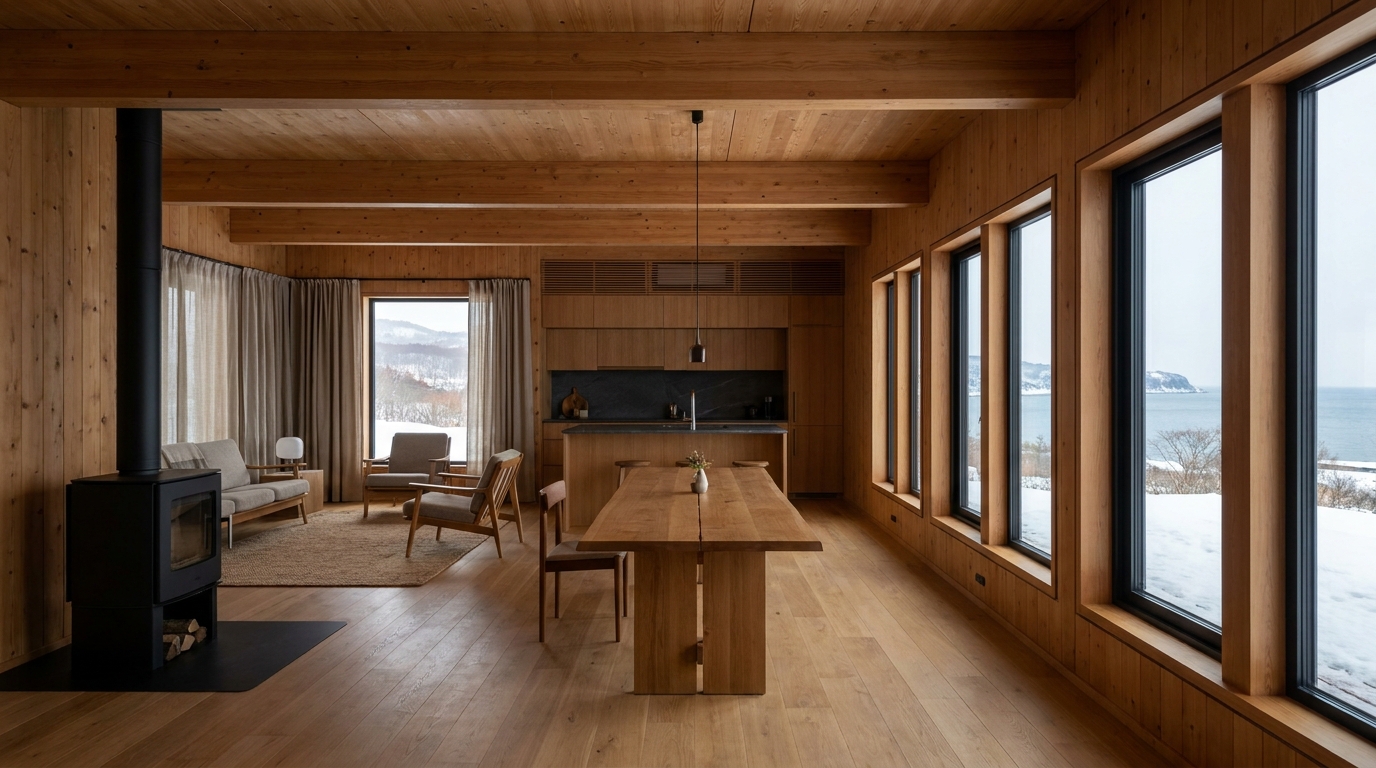 星の小屋 内観