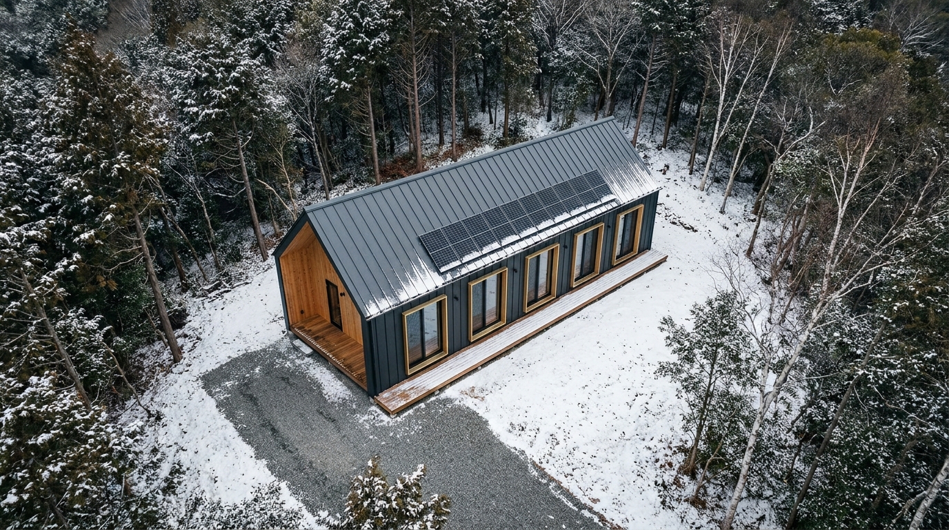 南の小屋 配置