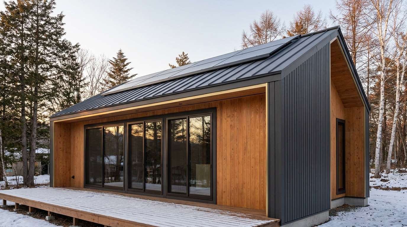 月の塔 外観 — AI render based on BIM specs