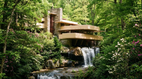 落水荘 (Fallingwater)