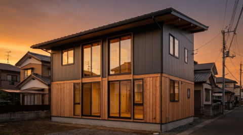 仙台市青葉区川平の家 Ⅱ（2x4 枠組壁版）