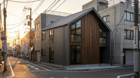 中野区中野 4 — 地下スタジオ + 住居