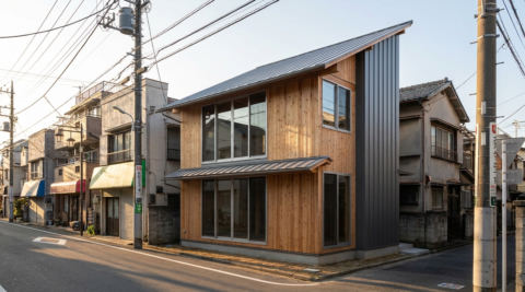 中野区中野 4 — 地下スタジオ + 住居