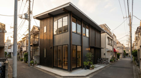中野区中野 4 — 地下スタジオ + 住居