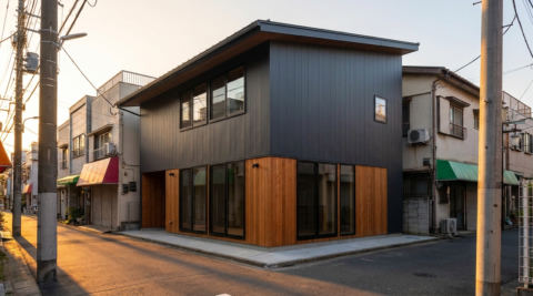 中野区中野 4 — 地下スタジオ + 住居