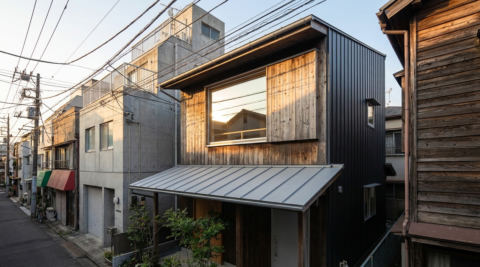 中野区中野 4 — 地下スタジオ + 住居