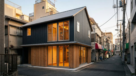 中野区中野 4 — 地下スタジオ + 住居