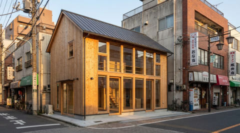 中野区中野 4 — 地下スタジオ + 住居
