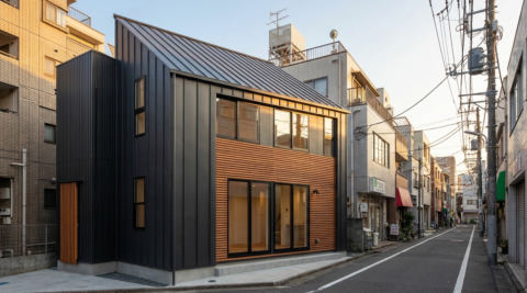 中野区中野 4 — 地下スタジオ + 住居