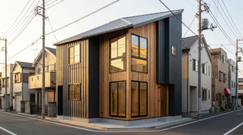 中野区中野 4 — 地下スタジオ + 住居
