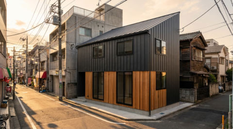 中野区中野 4 — 地下スタジオ + 住居