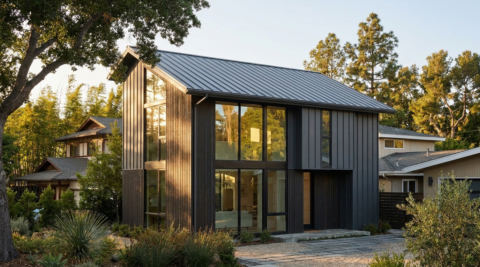 Eames House — Case Study House #8 (実在・1949 Charles and Ray Eames) — イームズ邸