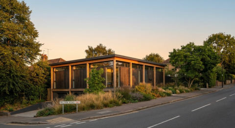 Hillside Edge House