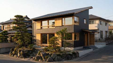 長野・茶室と縁側のある和の住まい