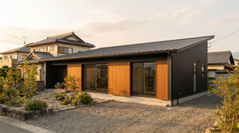 長野・平屋の別荘