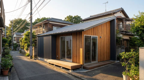 東京・平屋の別荘