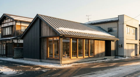 新潟・平屋の別荘