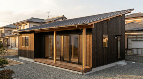 長野・平屋の別荘