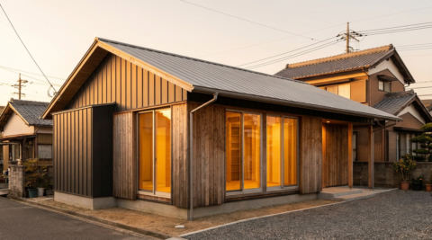 岡山の中区沖元の家