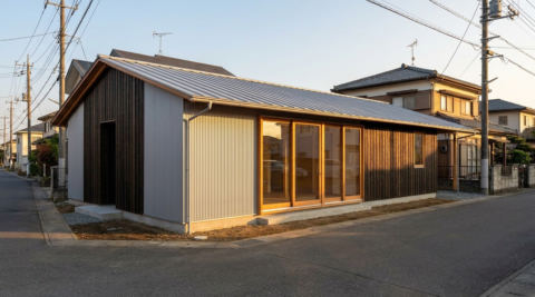 潮の香りの蓮河原の家