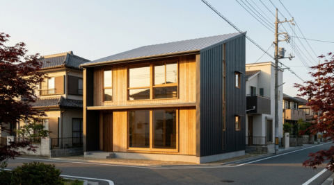 福岡・茶室と縁側のある和の住まい