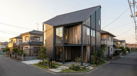 千葉市稲毛区の住宅