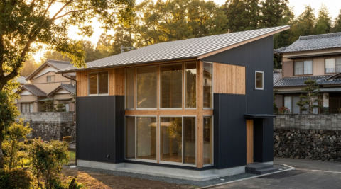 鹿児島・茶室と縁側のある和の住まい