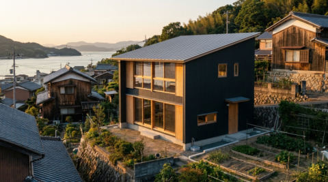 広島・茶室と縁側のある和の住まい