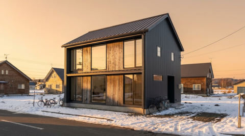 北海道・アトリエ兼住居