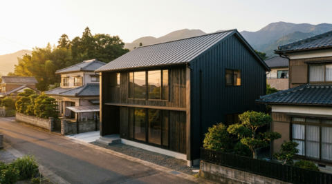 鹿児島・茶室と縁側のある和の住まい