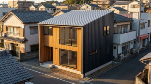 鹿児島・狭小の町家