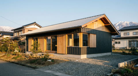 新潟・平屋の別荘