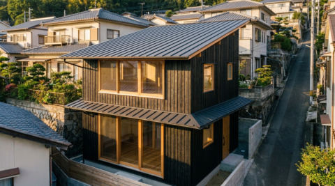 広島・茶室と縁側のある和の住まい