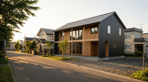 北海道・アトリエ兼住居