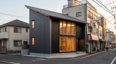 鹿児島・狭小の町家