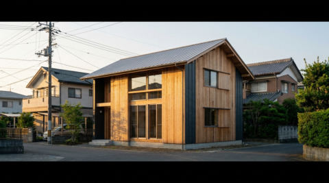 鹿児島・狭小の町家